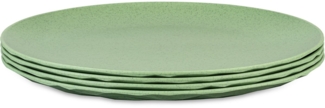 KOZIOL Speiseteller CLUB PLATE, 4-tlg, spülmaschinengeeignet, melaminfrei, 260 mm