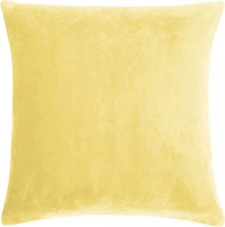 PAD Kissenhülle Samt Smooth Gelb (40x40 cm) 10424-E40-4040