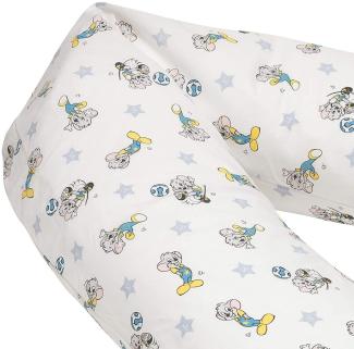 Stillkissen ED & EDDA 190 cm | 100% Baumwolle, Ed Sterne weiß