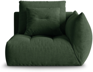 Micadoni Eckmodul Bloom Rechts Strukturierter Stoff City Moßgrün