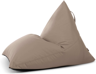 Sitzsack ‘Razz‘, Bezugstoff - Colorin, 100% Olefin, Taupe, 90x130x110 cm.