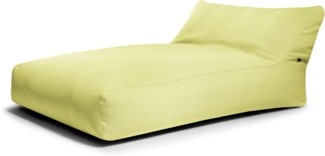 Sitzsack ‘Sofa Sunbed‘, Bezugstoff - Canaria, 100% Olefin, Lime, 80x180x140 cm cm.