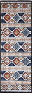 FLAIR RUGS Teppich Aster, rechteckig, Höhe: 2 mm, Outdoor geeignet, Hoch-Tief Effekt