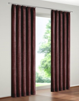Wirth Vorhang Tromsö, Kräuselband (1 St), blickdicht, Chenille