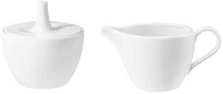 Seltmann Weiden Milchkännchen Seltmann Weiden Beat weiß Zuckerdose + Milchkännchen 2 tlg. Set, (Spar-Set)