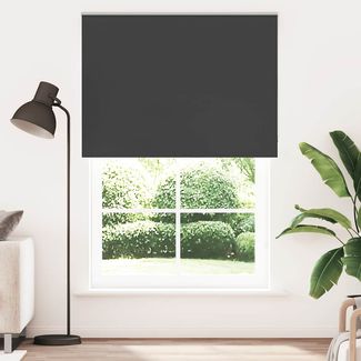 Verdunkelungsrollo, Verdunkelungsvorhänge Schwarz 150x210 cm Stoffbreite 146,6 cm