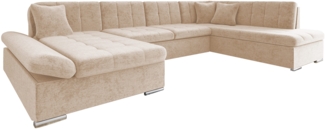 Wohnlandschaft Bergen (Farbe: Clara 215.03, Seite: Links)