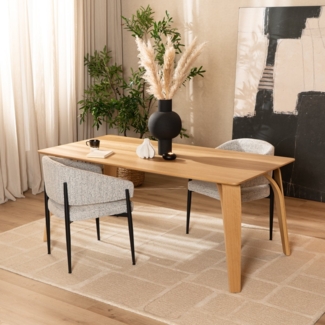 Bronx71 Esstisch Flint Eiche dunkel 220x100 cm