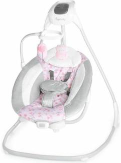 Ingenuity, Cassidy, Babyschaukel mit Vibrationen, 6 Schaukelgeschwindigkeiten, Musik und USB Anschluss