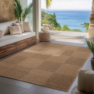 Carpettex Outdoorteppich Boho Design, Läufer, Höhe: 5 mm, Outdoor Teppich Wetterfest Modern Design Wohnzimmer Küchen Terrasse