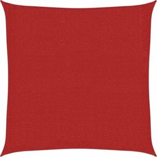 vidaXL Sonnensegel 160 g/m² Rot 3x3 m HDPE 311604