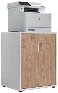 BMG Möbel Aktenschrank Druckerschrank Office Edition (große Oberplatte auch für Office Drucker geeignet) Höhe 74 cm, optimale Ergänzung zu Schreibtischen