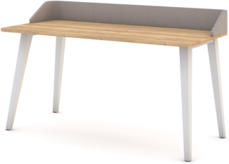 ASSMANN Sekretär Retaro Weiß 120x60x74cm Metall Holz