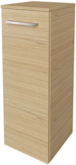Fackelmann B.STYLE Midischrank rechts, 30 cm breit, Braun