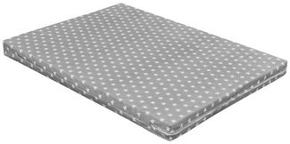 Laufgitter-Matratze Laufgittermatratze 75x100 Grey Stars, Baby-Delux, 6.00 cm hoch, Matratze für Laufgitter Laufstall 75x100 cm Grey Stars