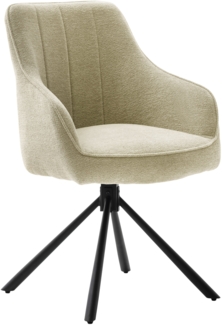 2er Set Sesselstuhl Kasama - Creme