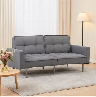 HTI-Living 2-Sitzer Modernes Schlafsofa mit Leinenbezug, Stück 1 Teile, Funktionscouch 2-Sitzer
