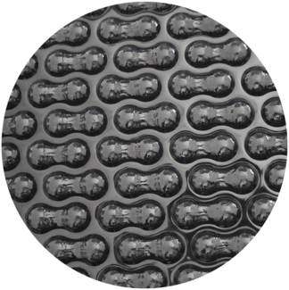 Solarplane EnergyGuard 500 µm GeoBubble Rund 500 cm Algenhemmung Solarfolie Pool