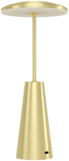 Eglo Tischleuchte Piccola messing 28 x 13 cm