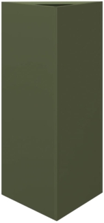 vidaXL Pflanzkübel Olivgrün Dreieckig 40x34,5x70 cm Stahl 851163