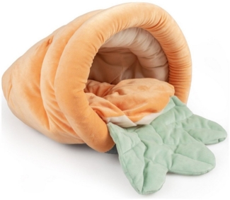 DUVO+ Tierhöhle Nagerspielzeug Plüschschlafsack