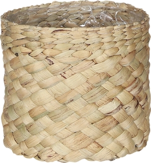 Mica Pflanztopf Albury hellbraun Wasserhyazinthe Ø 16 x 16 cm