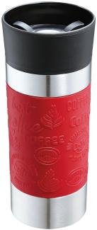 Cilio Viaggio Isolier-Trinkbecher 360 ml rot