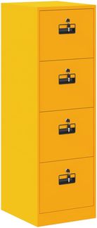 vidaXL Aktenschrank mit Schubladen 2 pcs Senfgelb 44 x 50 x 106,5 cm 3406157