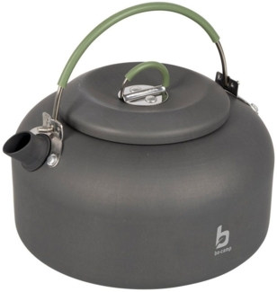 Bo-Camp Teekanne Alu Kessel 1,4 L Camping Wasserkocher Teekessel, Wasserkessel Kochkesssel