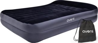 Avenli Luftbett Luftmatratze selbstaufblasend 203x152x46 cm, (Doppelbett für 2 Personen, 2-tlg), mit beflockter Oberfläche