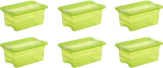 keeeper Aufbewahrungsbox cornelia (Set, 6 St), mit Deckel, Schiebeverschluss