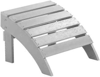 Garden Fußhocker ADIRONDACK Hellgrau