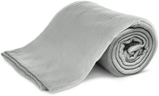 Wohndecke Polar-Fleece mit Antipilling, ca. 420g, 130x160 cm, KiGATEX, Ziersticheinfassung