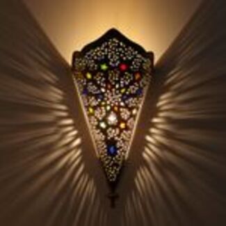 Messing-Wandlampe Rahma