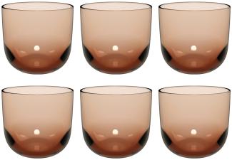 like. by Villeroy & Boch Like Glass Wasserglas 280 ml 6er Set Clay - DS