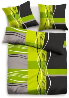 my home Bettwäsche Kelian, Polycotton recycelt, 2 teilig, in verschiedenen Qualitäten, gemusterte Bettwäsche