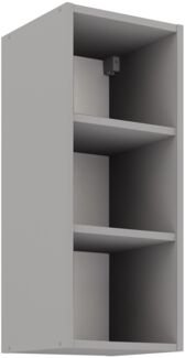 Hängeschrank Regal 30 cm Bianca Grey Rose - Grau Küchenzeile Küchenblock