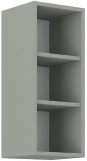 Hängeschrank Regal 30 cm Bianca Grey Rose - Grau Küchenzeile Küchenblock