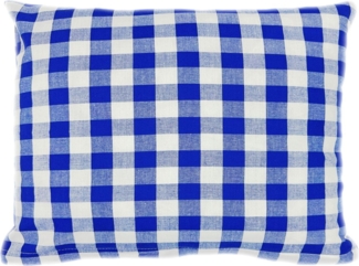 texpot Kissenhülle Landhaus kariert Reißverschluss Baumwolle Dekokissen, (1 Stück), kariert