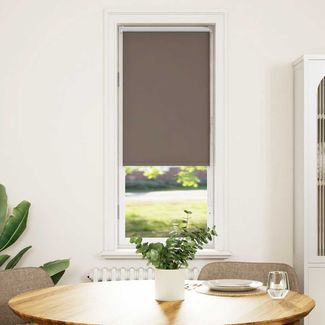 Verdunkelungsrollo, Verdunkelungsvorhänge Kaffeebraun 40x130cm Stoffbreite 35,7 cm