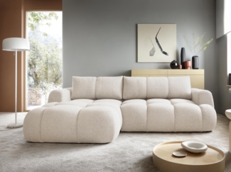 Ecksofa Messirt (Farbe: Now or Never 03, Seite: Links)