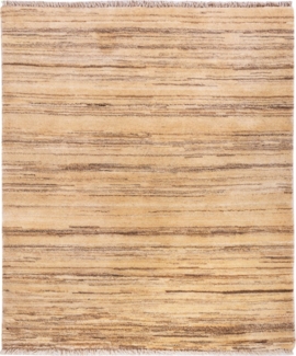 Morgenland Gabbeh Teppich - Loribaft Perser - 130 x 100 cm - natur