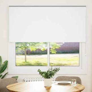 vidaXL Verdunkelungsrollo Weiß 150x175 cm Stoffbreite 146,6 cm 4011944