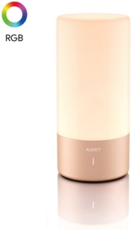 AUKEY Tischleuchte LT-T6, LED RGB Dimmbar Touch Schreibtischleuchte