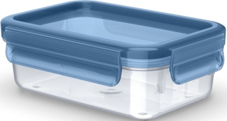 Emsa Frischhaltedose Clip & Close Eco, Polyprophylen (PP), (2-tlg), 0,55 L, rechteckig, Öko-Design, dicht, hygienisch, spülmaschinenfest