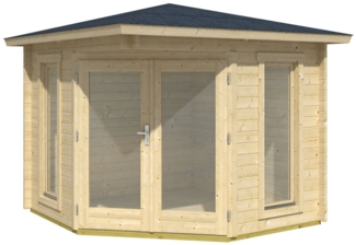 Lasita Maja Holz Gartenhaus Oban 40 | 300x282x241