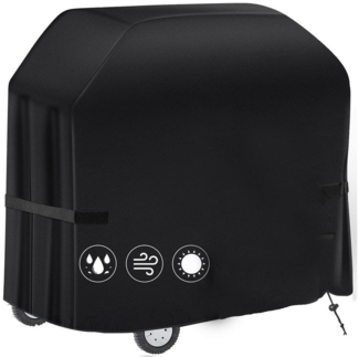 FOUORTUNATE-BEE Grillabdeckhaube Grillabdeckung Wetterfest 420D Oxford-Stoff Grill Abdeckhaube Gasgrill Wasserdicht Staubdicht Schutzhülle, Haube Abdeckplane Reißfest BBQ Cover