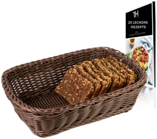 Thiru Brotkorb Aufbewahrungskorb - handgeflochten modern - Multifunktional