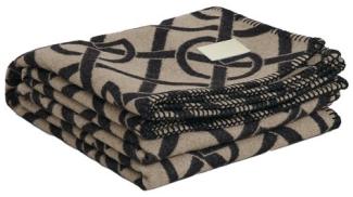 Gant Home Wolldecke G-Patterned Throw Cold Beige (130x180 cm) 853102102-204-130x180