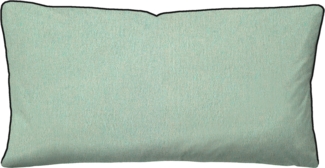 biberna Melange-Flanell Kopfkissenbezug 0840500 MELANGE UNI, mint, 1x 40x80 cm